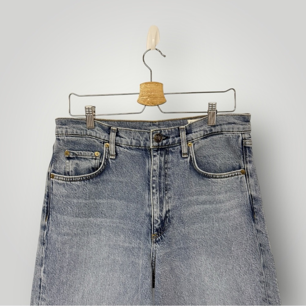 Rag & Bone Andi Ankle-Length Wide Leg Jeans Cecilia Sz 31 - Picture 3 of 16